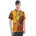 Abstract Oil Painting Men s Polo Tee View1