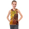 Abstract Oil Painting Kids  Sleeveless Hoodie View1