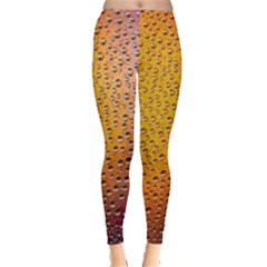 Rain Drop Abstract Design Everyday Leggings  by Excel