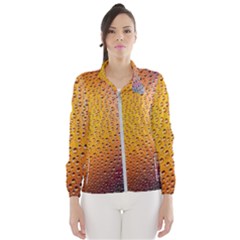 Rain Drop Abstract Design Women s Windbreaker by Excel