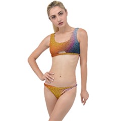 Rain Drop Abstract Design The Little Details Bikini Set by Excel