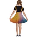 Rain Drop Abstract Design Kids  Apron Dress View4