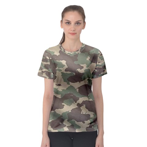 Camouflage Design Women s Sport Mesh Tee by Excel