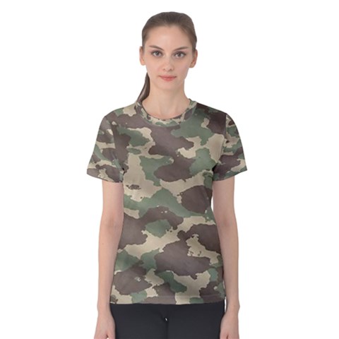 Camouflage Design Women s Cotton Tee by Excel