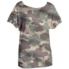 Camouflage Design Women s Oversized Tee by Excel