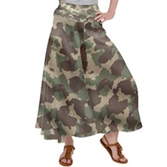 Camouflage Design Women s Satin Palazzo Pants by Excel