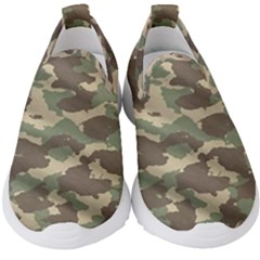 Camouflage Design Kids  Slip On Sneakers by Excel