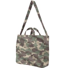 Camouflage Design Square Shoulder Tote Bag by Excel