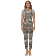 Camouflage Design Women s Pinafore Overalls Jumpsuit