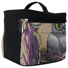 Graffiti Owl Design Make Up Travel Bag (big) by Excel