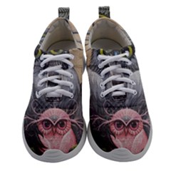 Graffiti Owl Design Women Athletic Shoes by Excel