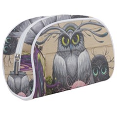 Graffiti Owl Design Make Up Case (medium) by Excel