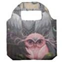 Graffiti Owl Design Premium Foldable Grocery Recycle Bag View1