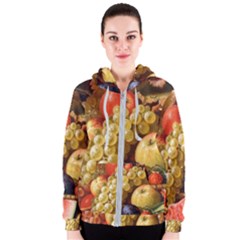 Fruits Women s Zipper Hoodie