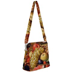 Fruits Zipper Messenger Bag by Excel