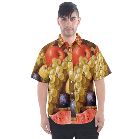 Fruits Men s Short Sleeve Shirt by Excel