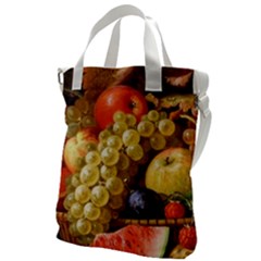 Fruits Canvas Messenger Bag by Excel