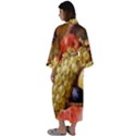 Fruits Maxi Satin Kimono View2