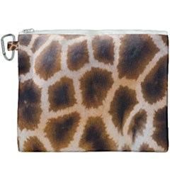 Giraffe Skin Design Canvas Cosmetic Bag (xxxl) by Excel