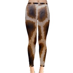 Giraffe Skin Design Inside Out Leggings by Excel