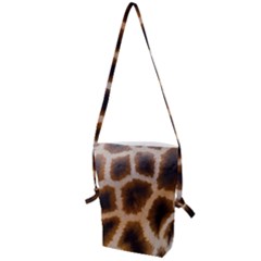 Giraffe Skin Design Folding Shoulder Bag by Excel