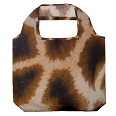 Giraffe Skin Design Premium Foldable Grocery Recycle Bag by Excel