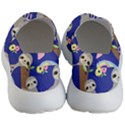 Hand-drawn-cute-sloth-pattern-background Women s Lightweight Slip Ons View4