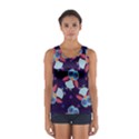 Owl-pattern-background Sport Tank Top  View1