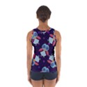 Owl-pattern-background Sport Tank Top  View2