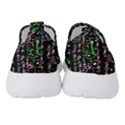 Math-linear-mathematics-education-circle-background Women s Slip On Sneakers View4