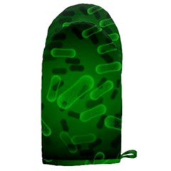 Green-rod-shaped-bacteria Microwave Oven Glove by Simbadda