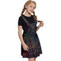 Mathematical-colorful-formulas-drawn-by-hand-black-chalkboard Kids  Apron Dress View3