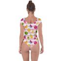 Tropical-fruits-berries-seamless-pattern Short Sleeve Leotard  View2