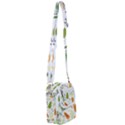 Seamless-tropical-pattern-with-papaya Shoulder Strap Belt Bag View1