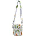 Seamless-tropical-pattern-with-papaya Shoulder Strap Belt Bag View3