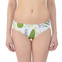 Seamless-tropical-pattern-with-papaya Hipster Bikini Bottoms