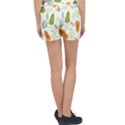 Seamless-tropical-pattern-with-papaya Women s Velour Lounge Shorts View2