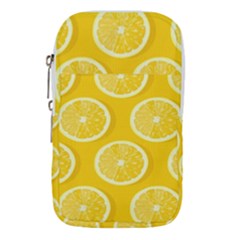 Lemon-fruits-slice-seamless-pattern Waist Pouch (large) by Simbadda