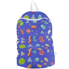 Virus-seamless-pattern Foldable Lightweight Backpack