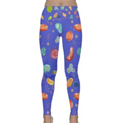 Virus-seamless-pattern Lightweight Velour Classic Yoga Leggings