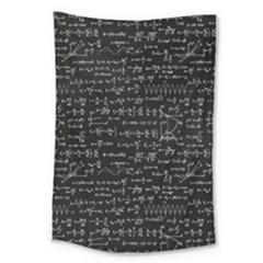 Math-equations-formulas-pattern Large Tapestry by Simbadda