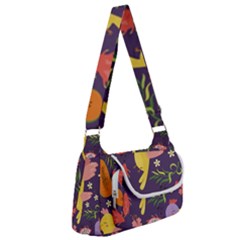 Exotic-seamless-pattern-with-parrots-fruits Multipack Bag by Simbadda