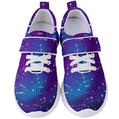 Realistic-night-sky-poster-with-constellations Women s Velcro Strap Shoes by Simbadda