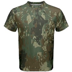 Camouflage-splatters-background Men s Cotton Tee by Simbadda