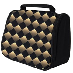 Golden-chess-board-background Full Print Travel Pouch (big) by Simbadda