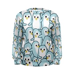 Penguins-pattern Women s Sweatshirt