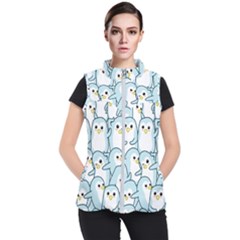 Penguins-pattern Women s Puffer Vest