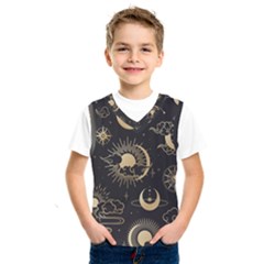 Asian Seamless Pattern With Clouds Moon Sun Stars Vector Collection Oriental Chinese Japanese Korean Kids  Basketball Tank Top by Grandong