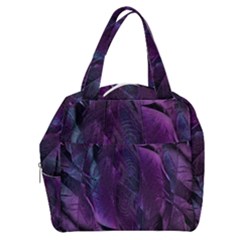 Feather Pattern Texture Form Boxy Hand Bag by Grandong