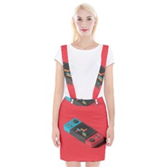 Gaming Console Video Braces Suspender Skirt by Grandong